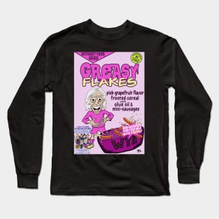 Greasy Flakes Michael St. Michaels Without Your Head Monster Cereal Long Sleeve T-Shirt